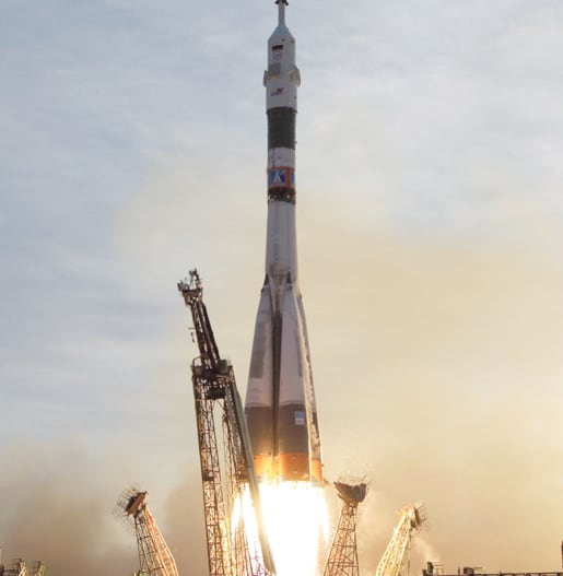  A photo of a launch vehicle